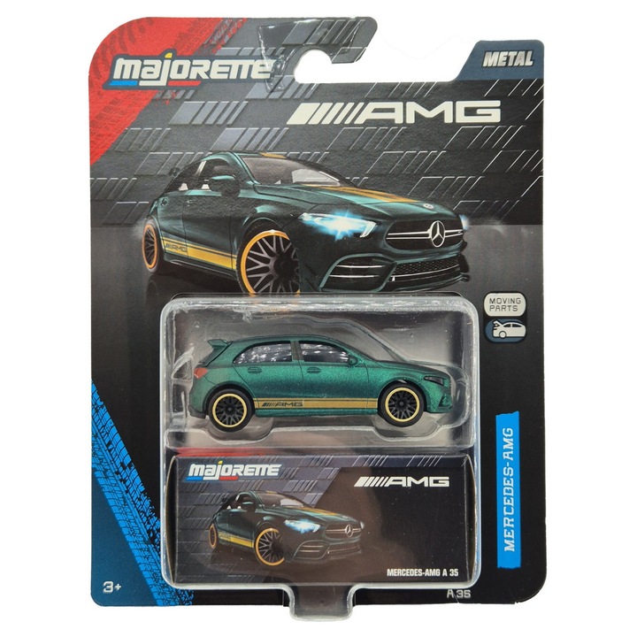 Mercedes - AMG A 35 - Mercedes - AMG Deluxe - Majorette - 1:64