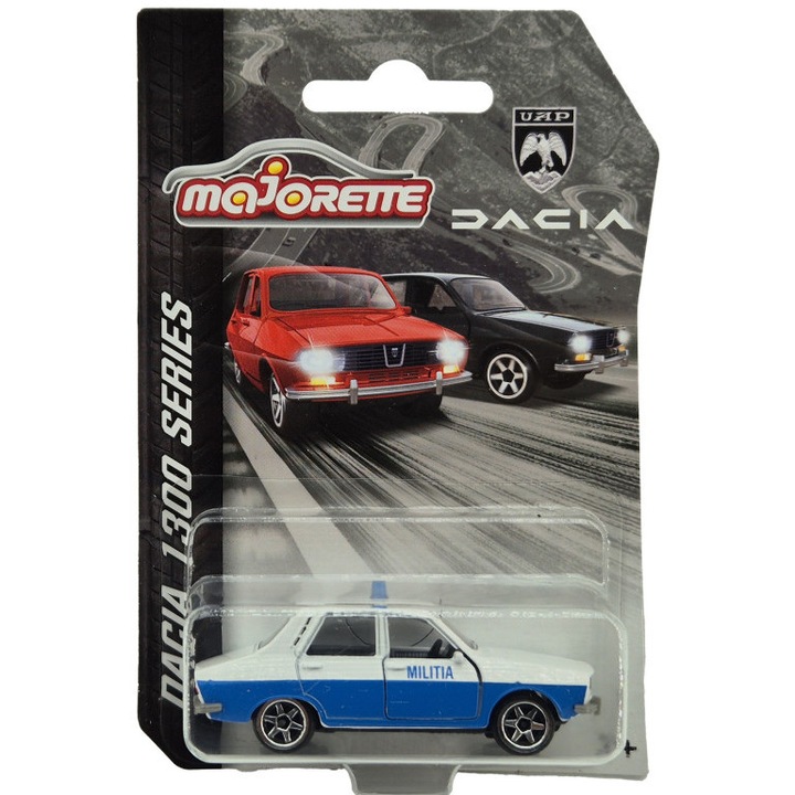 Dacia 1300 - rendőrautó - Majorette - 1:64