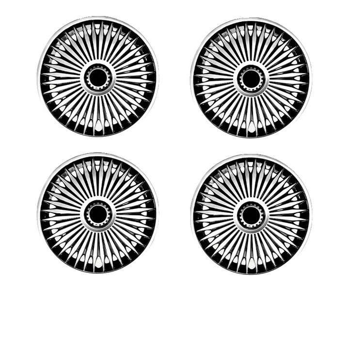 Capace roti, 17 inch, stil DF, plastic durabil, montare usoara