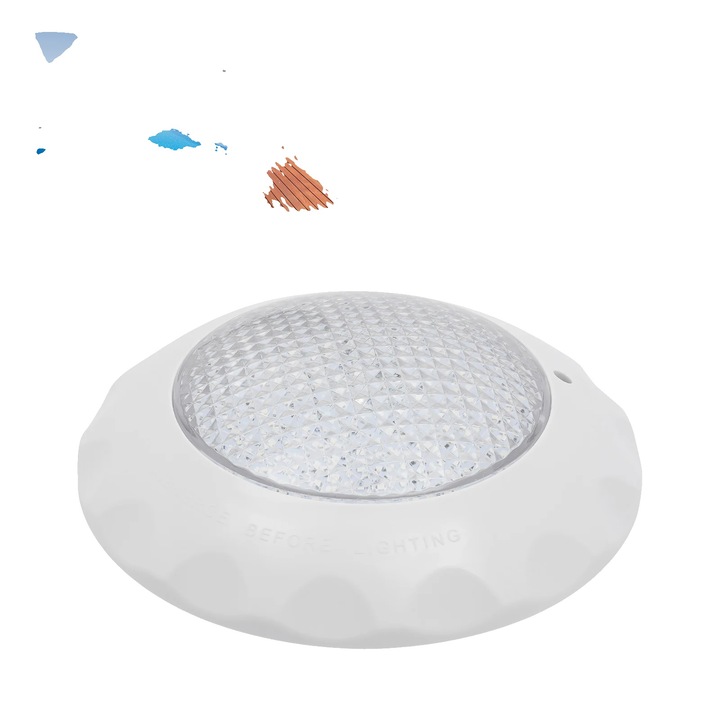 Lumina LED RGB pentru piscina, 45W, 3000LM, telecomanda, impermeabil IP68, set
