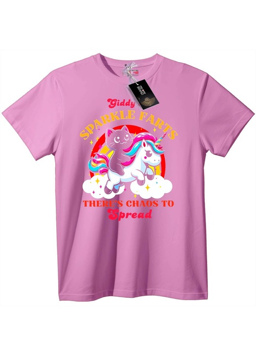 Tricou Giddy Sparkle Farts, Rose Polemic