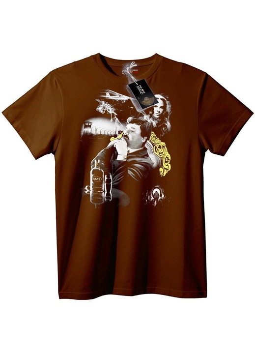 Tricou Amor & Smoke, Maro