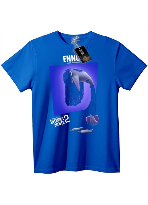 Tricou Emoții Întoarse 2 Ennui, Albastru