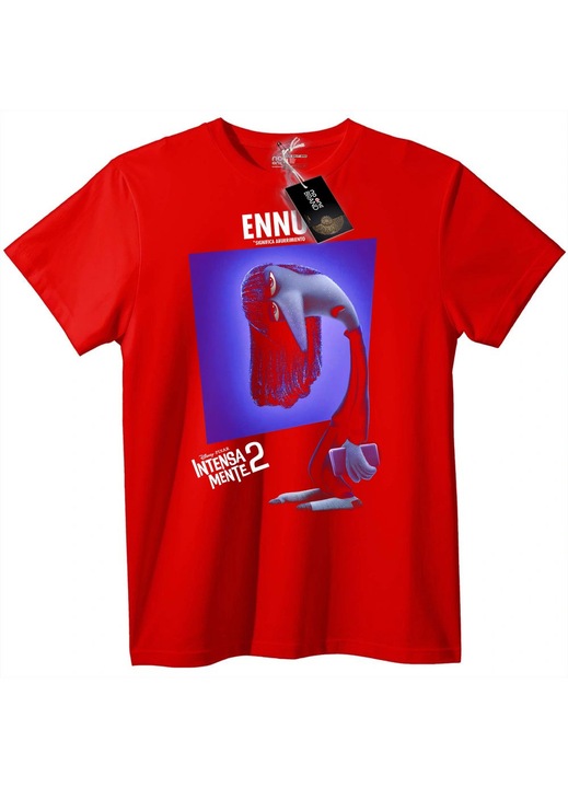 Tricou Emoții Întoarse 2 Ennui, Rosu