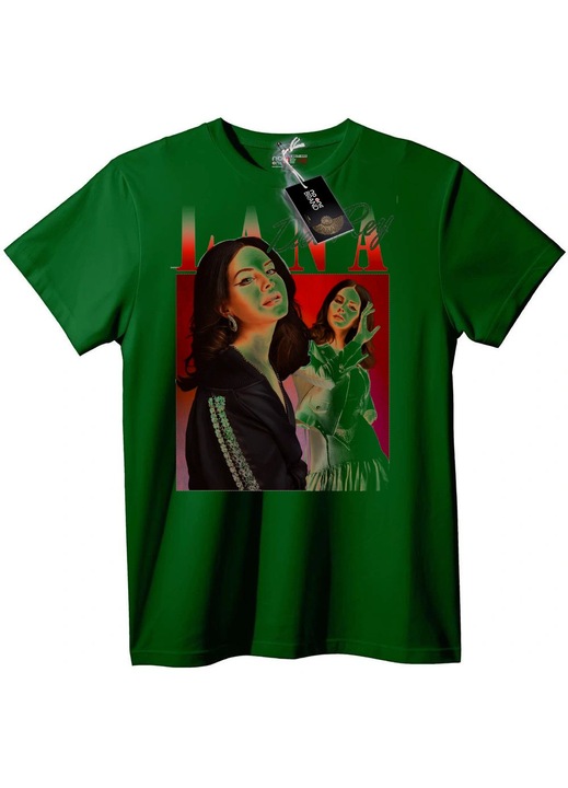 Tricou Lana Del Rey, Verde englez