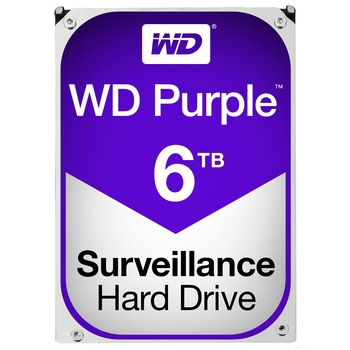 HDD WD Purple 6TB, 5400rpm, 64MB cache, SATA III HDD WD Purple 6TB, 5400rpm, 64MB cache, SATA III