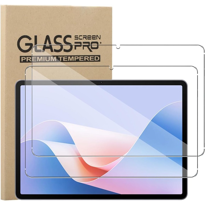 Комплект от 2 защитни фолиа за Huawei MatePad 11.5/Huawei MatePad 11.5S 11.5 инча, Full Cover 3D, Ultra HD, без балончета, закалено стъкло, военна твърдост, против надраскване