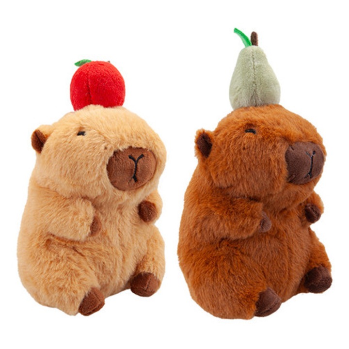 Kapibara de plus cu fructe 14 cm