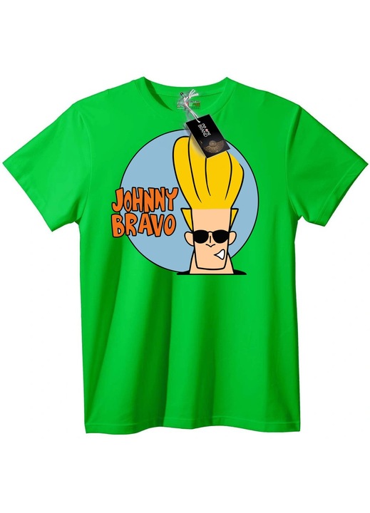 Johnny Bravo póló, Világoszöld