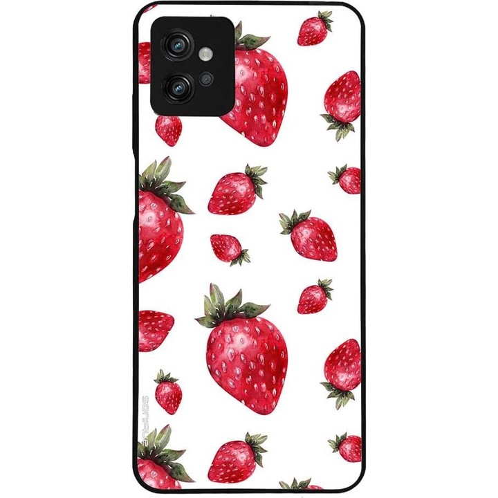 Husa telefon Sonique Fruit Series, pentru Motorola Moto G32, imprimeu fructe, silicon, multicolor