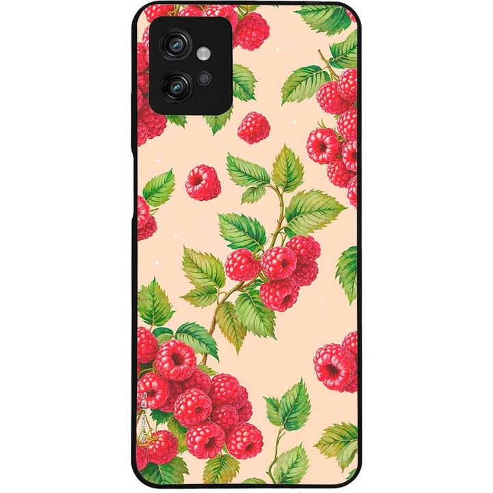 Husa telefon Sonique Fruit Series pentru Motorola Moto G32, silicon, imprimeuri cu fructe, multicolor