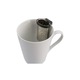 Infuzor pentru ceai metalic cu carlig, fixare cana, 5.5 cm