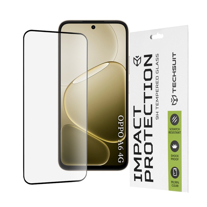 Folie ecran pentru Oppo A6x 4G / Oppo A6x 5G / Oppo A6 4G / Oppo A6k 4G, negru