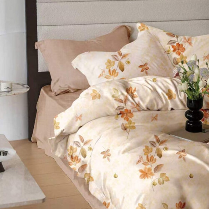 Lenjerie de pat Finet 6 piese cu cearsaf nr8