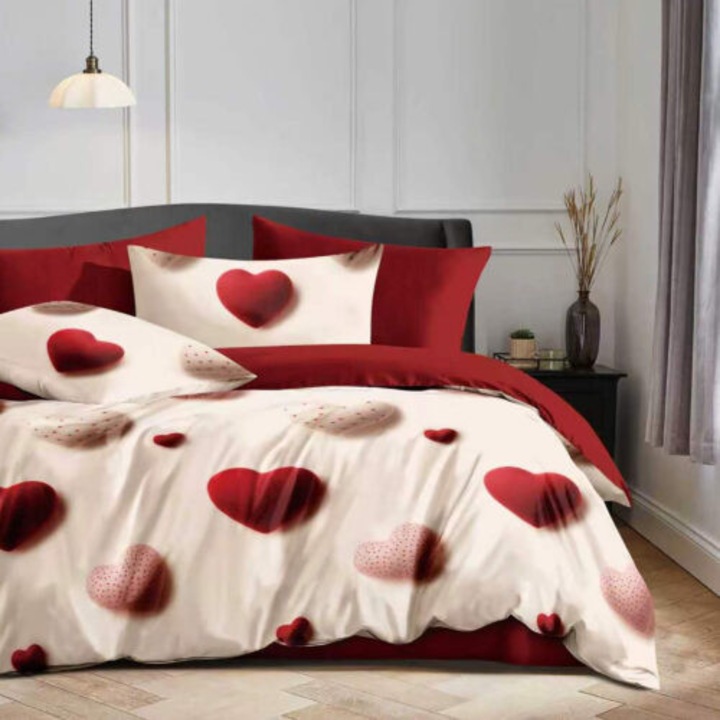 Lenjerie de pat Finet 6 piese cu cearsaf nr9