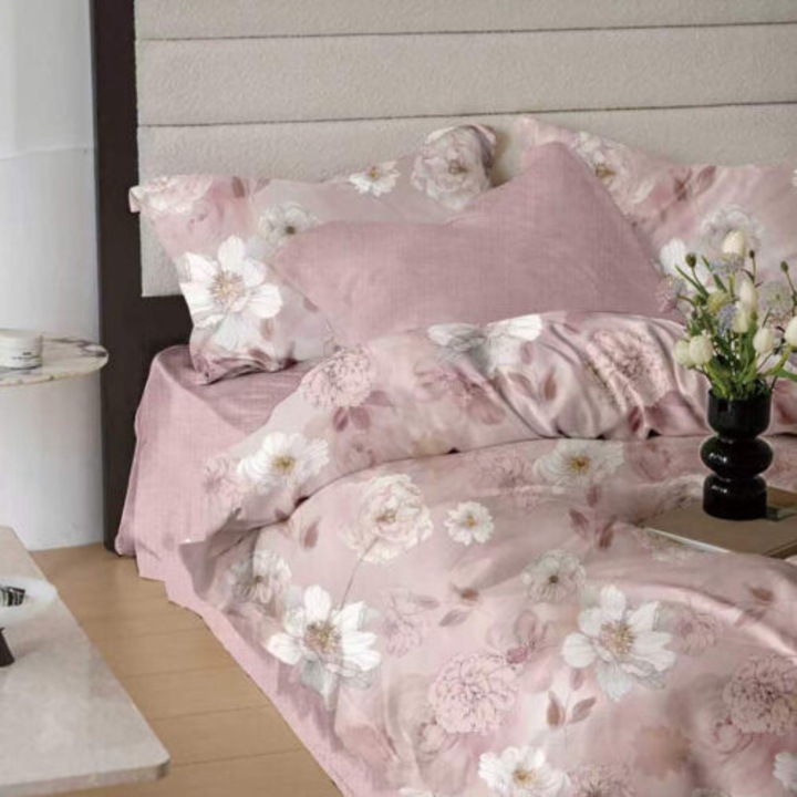 Lenjerie de pat Finet 6 piese cu cearsaf nr19