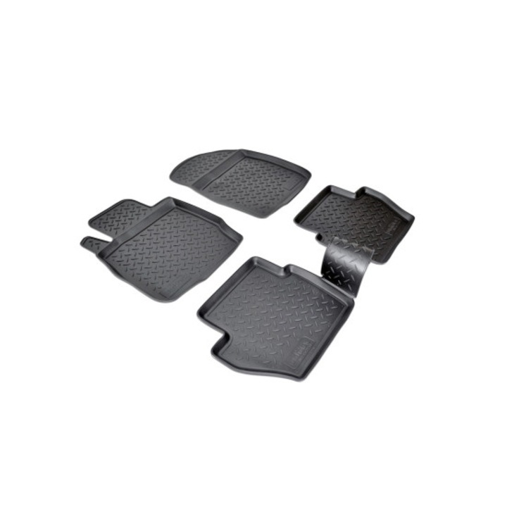 Set 4 Covorase Cauciuc Stil Tavita Ford Fiesta VII 2008–2017