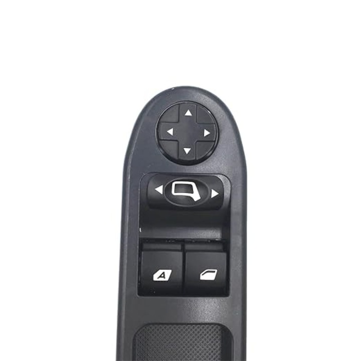 Блок за управление на електрически стъкла Master – съвместим с Citroen C3 и Peugeot 207, 13 пина, лява страна (шофьорска), код 6554.QC