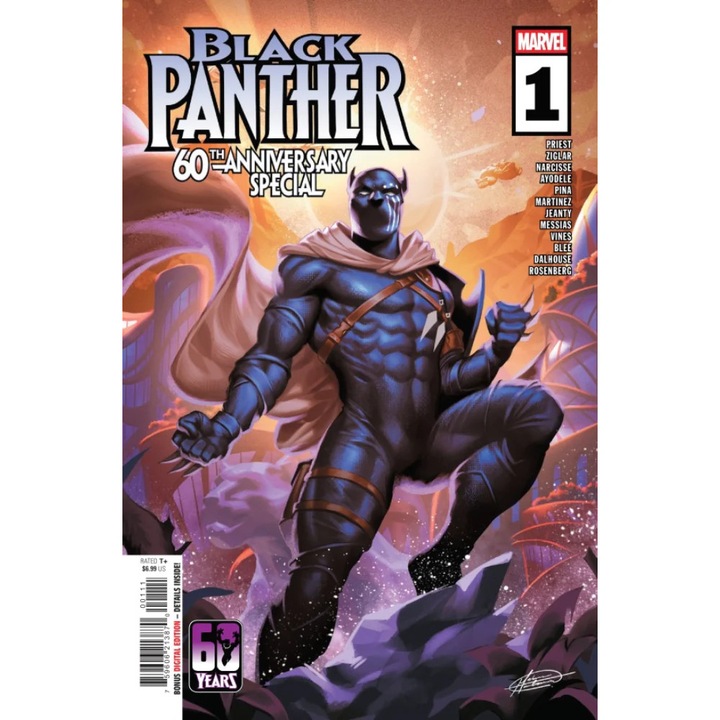 Képregény Black Panther, 60th Anniversary Special, 01, Cover A, Szerző Christopher Priest