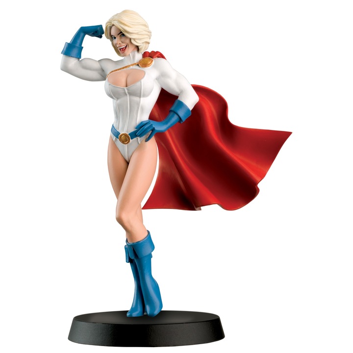 Фигурка Eaglemoss DC Comics Power Girl 7см, многоцветна, за момичета, 3 години+