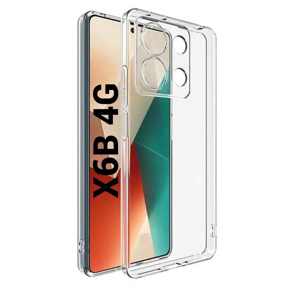 Husa de silicon 2mm pentru Honor X6B 4G cu protectie camera transparent