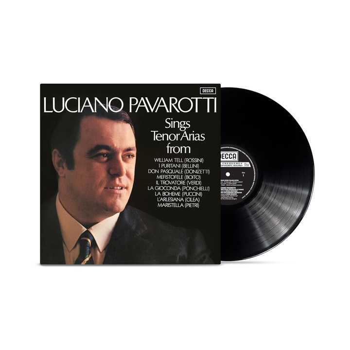 Luciano Pavarotti, Wiener Opernorchester, Nicola Rescigno, New Philharmonia Orchestra, Leone Magiera - Tenor Arias From Italian Opera - LP