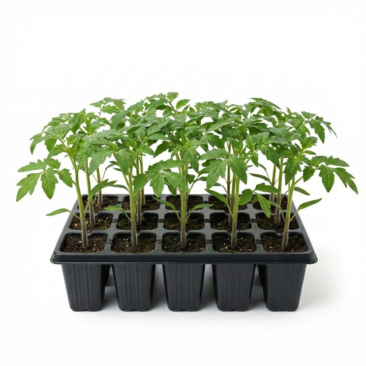 Set 20 rasaduri rosii Inima de Bou Rosu, productie ridicata, pentru solar si camp