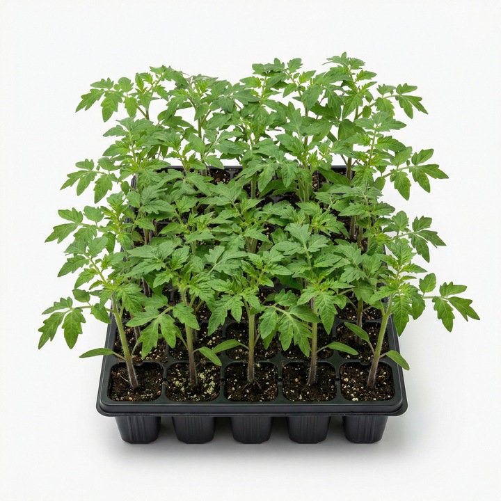 Set 20 rasaduri rosii Buzau 22 determinat, soi romanesc, pentru solar si camp