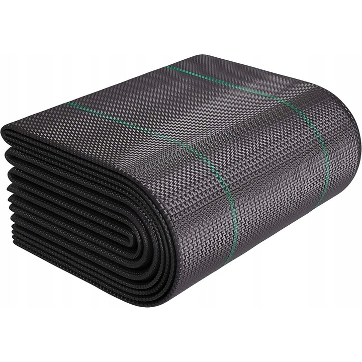 Prelata anti-buruieni, 100g/m2, 15m x 2m, rezistenta la UV