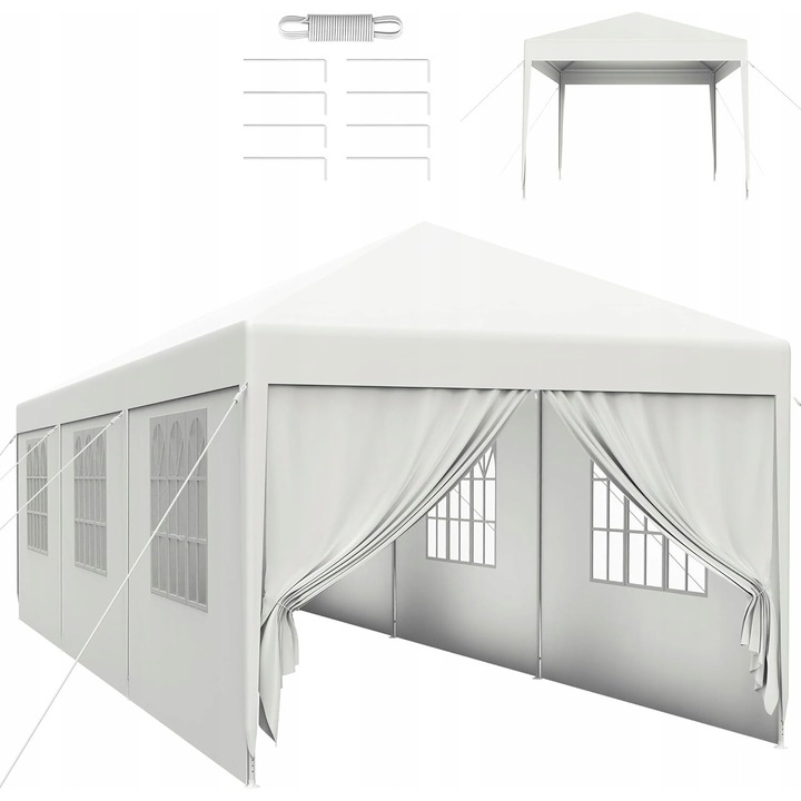 Pavilion gradina, Inny, cu pereti detasabili, rezistent la intemperii, 27, multicolor