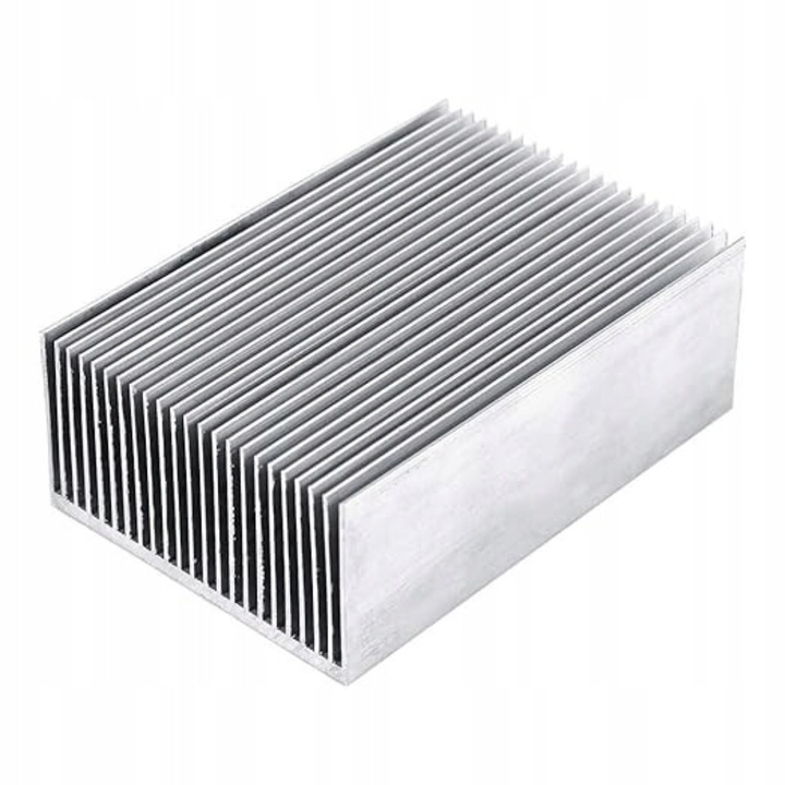 Radiator din aluminiu 100x69x36mm pentru racire, pentru computer si LED