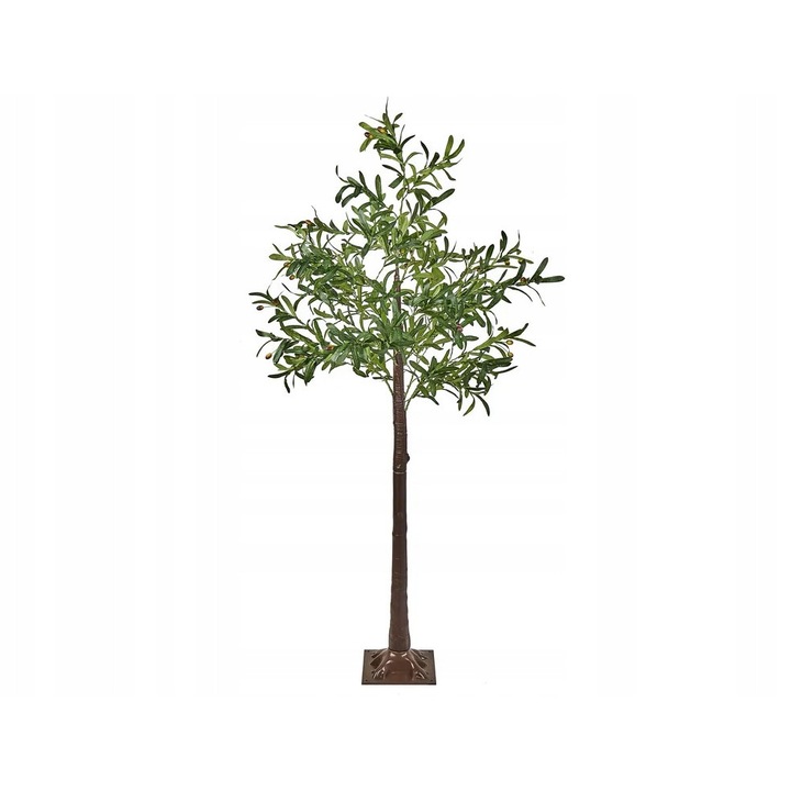 Copac artificial cu LED, 180 cm, verde, 178 becuri, IP 44