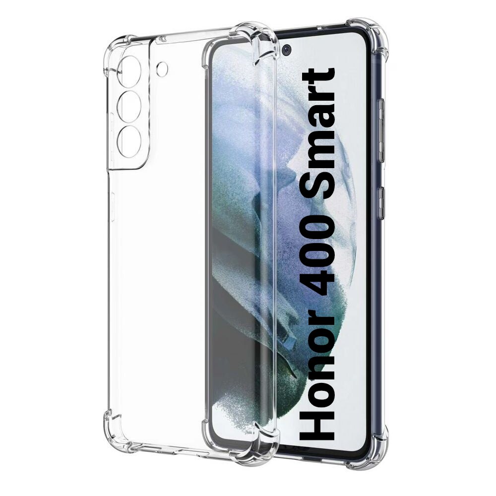 Husa de silicon antisoc pentru Honor 400 Smart / X7D 4G / X7D 5G Transparent