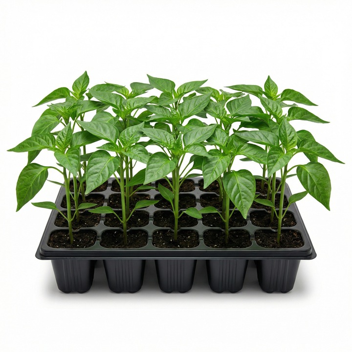 Set 20 rasaduri profesionale gogosar Traian, soi romanesc, pentru solar si camp