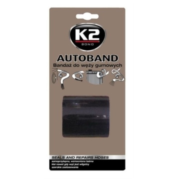 Banda reparat furtune si conducte K2 Autoband 5x300cm