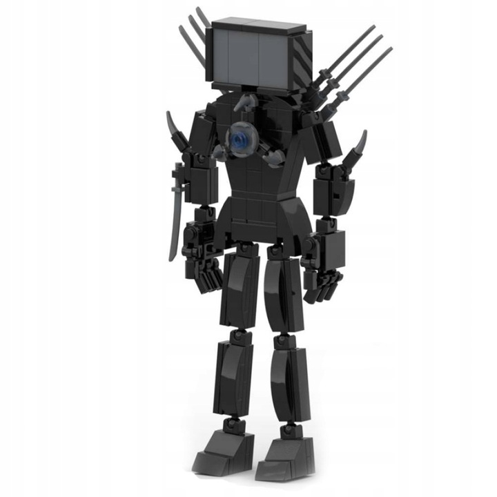Фигурка Skibidi Toilet Titan Cameraman, черна