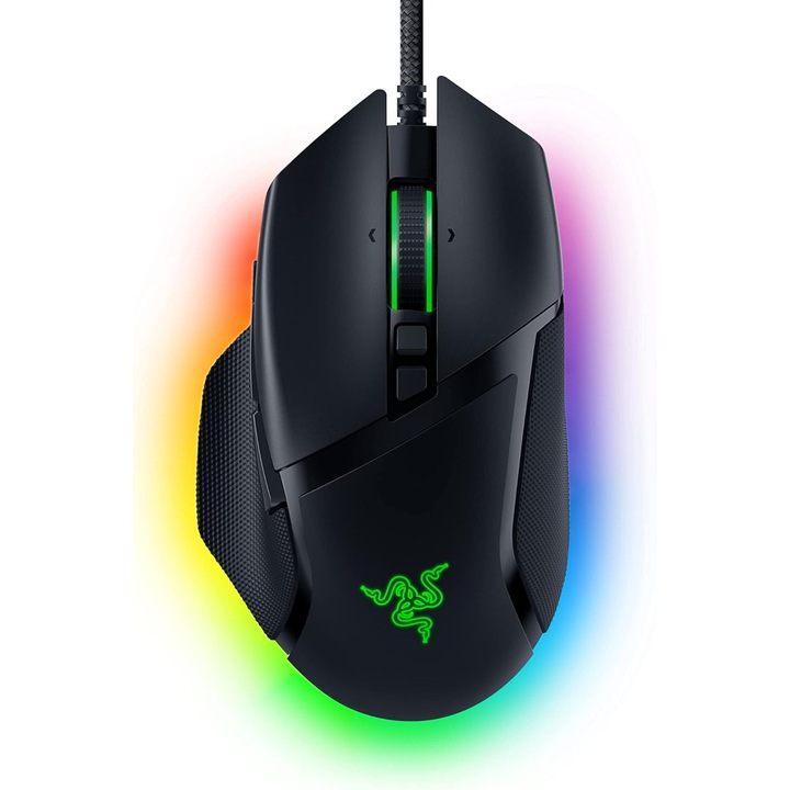 Gaming egér, 26000 DPI, 11 programozható gomb, RGB, vezetékes