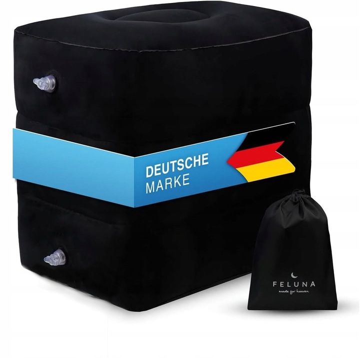 Perna calatorie multifunctionala cu suport, 45x30x43 cm, set cu sac, Inotherm