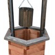Дървена градинска чешма, 125см