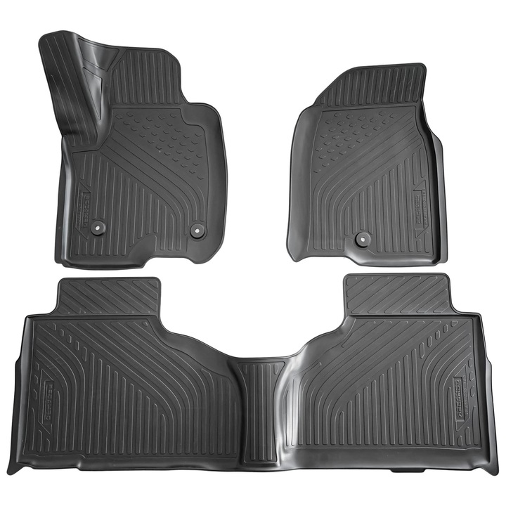 Set covorase cauciuc 3D stil tavita premium pentru Chevrole Tahoe, Suburban din 2020, GMG Yukon din 2020, Cadillac Escalade V din 2020