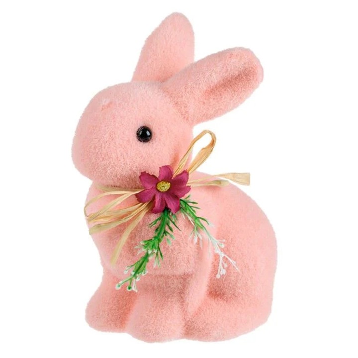 Iepure de Paste din Spuma Roz pentru Decoratiuni Vesele