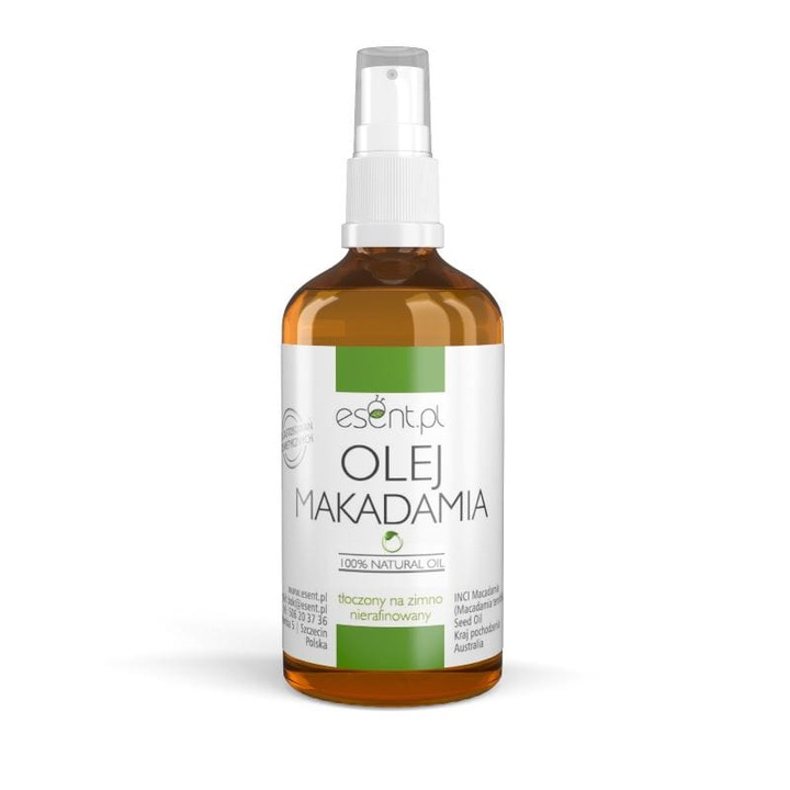 Esent kozmetikai olaj, 50 ml, natúr, száraz és érzékeny bőrre