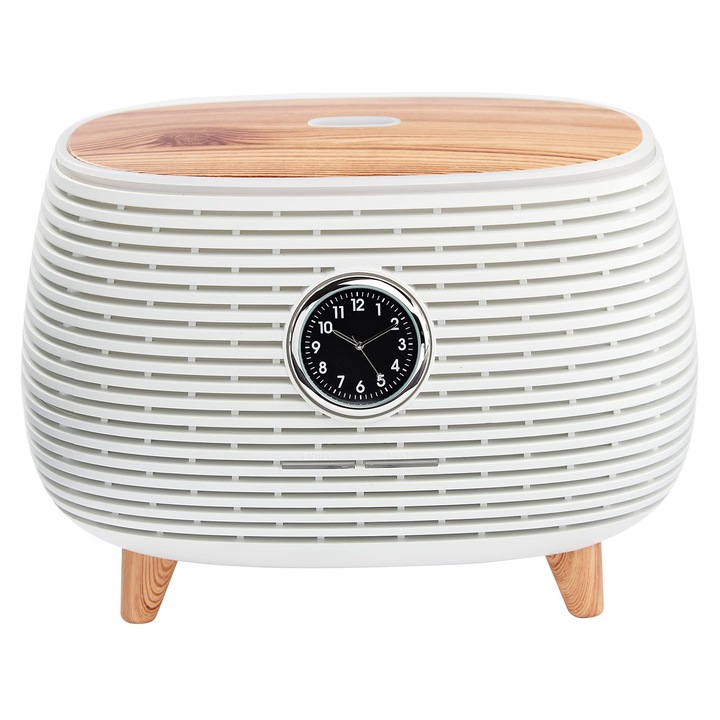 Umidificator Livatro pentru umplere superioara a dormitorului, umidificator cu ceata calda din otel inoxidabil 3L, reduce 99, 97% bacteriile, pentru dormitoare si sufragerie, umidificator pentru masina de spalat vase, cu modul de repaus