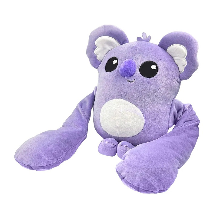 Jucarie de plus Tigerhead Huggy Paws, labute lungi, violet