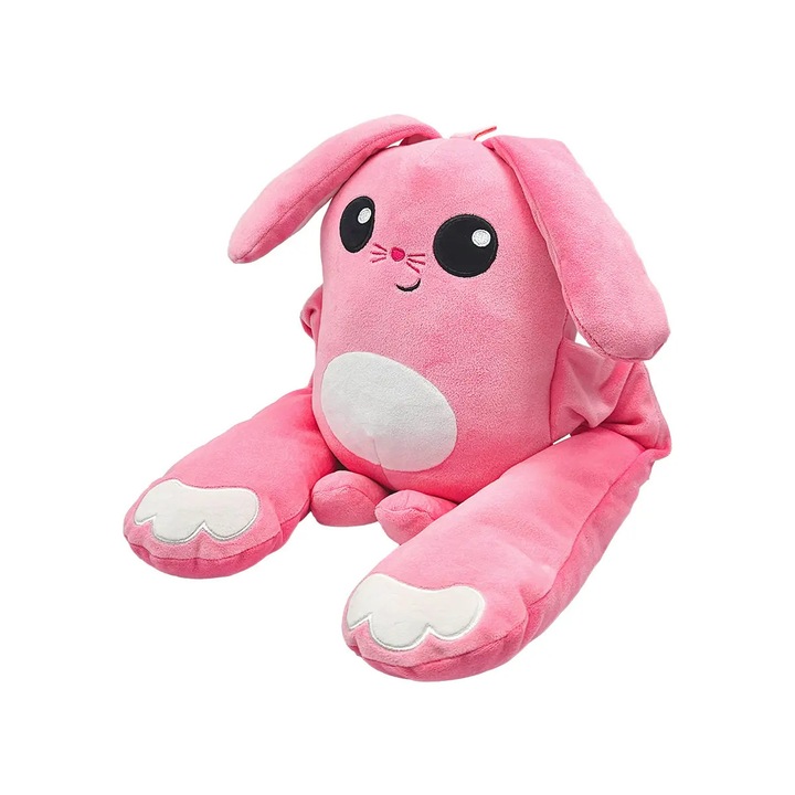 Jucarie de plus, Tigerhead, Huggy Paws, roz, 15036