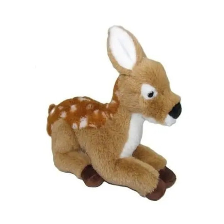 Плюшена играчка, SUN-DAY, еленче, 25x18см, фини детайли, бежов цвят