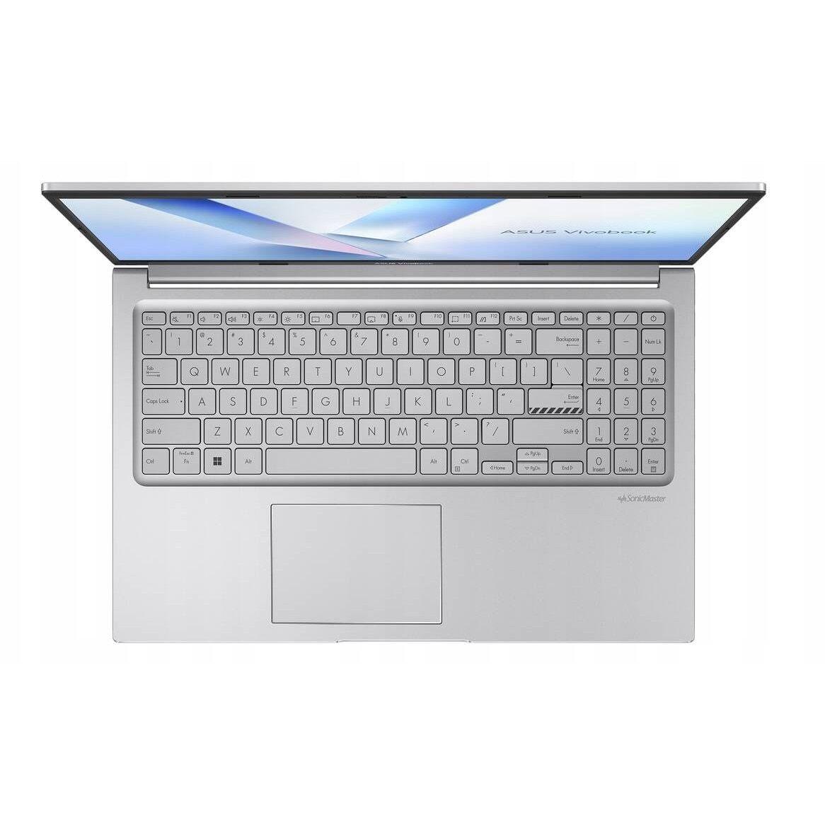 Laptop ASUS VivoBook 15 X1504VA FHD 15.6 inch Intel Core 5 120U 16GB 1TB SSD Free Dos Cool Silver
