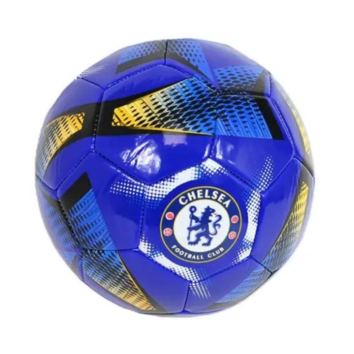 Minge fotbal Chelsea, model R5, spirala, albastra, 5