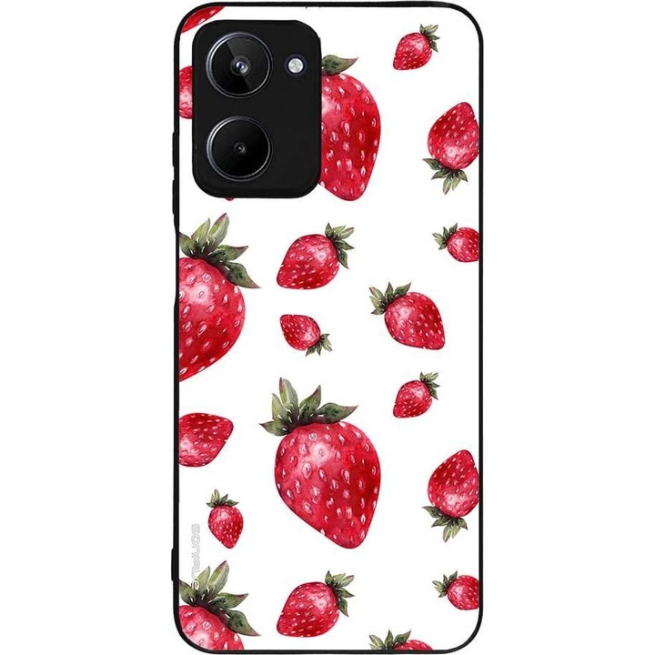 Husa telefon Sonique Fruit Series, design fructe, silicon, multicolor, pentru Realme 10 4G