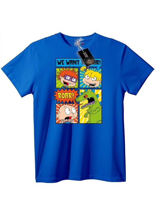 Rugrats Dino Rev póló, Kék
